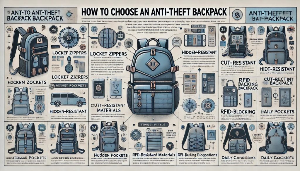 How to Choose an Anti-Theft Backpack